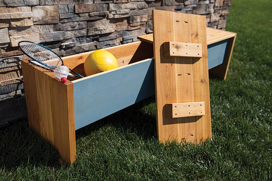 Outdoor Storage Bench