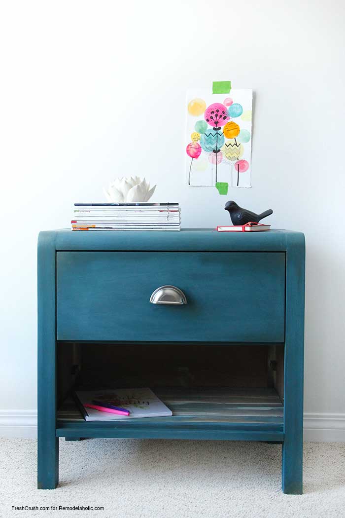 Painted Cottage-Style Nightstand