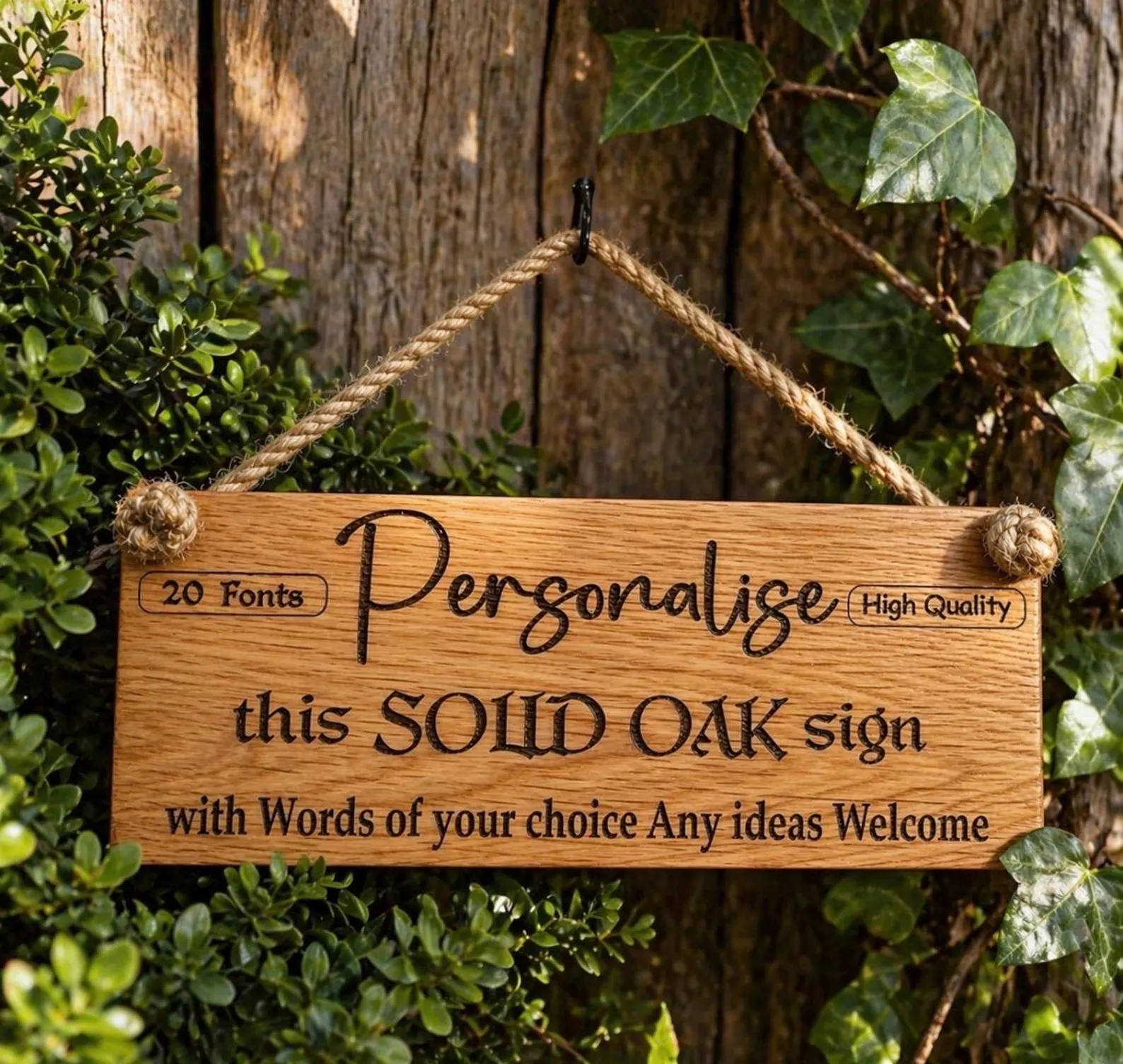 Personalized Name Sign