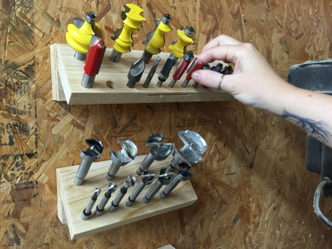 Router Bit Holder
