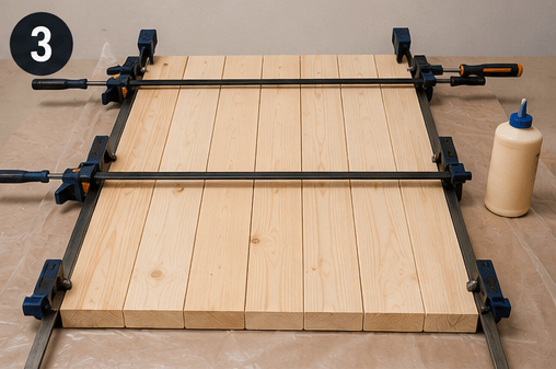 Sliding Barn Door steps 2