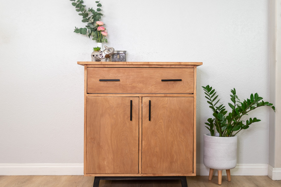 Small Storage Cabinet with Door