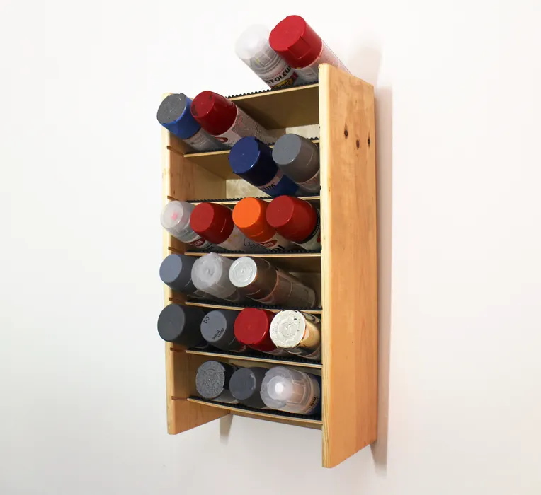 Spray Can Shelf