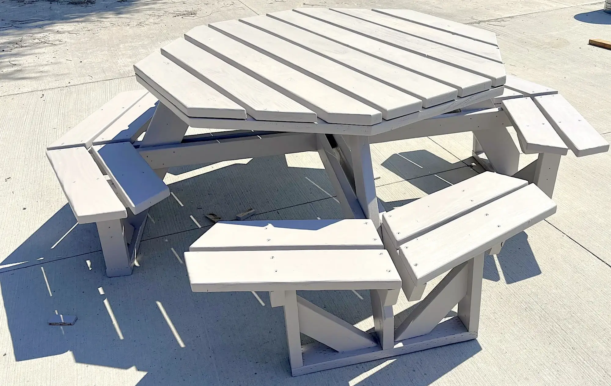 The Octagon Picnic Table