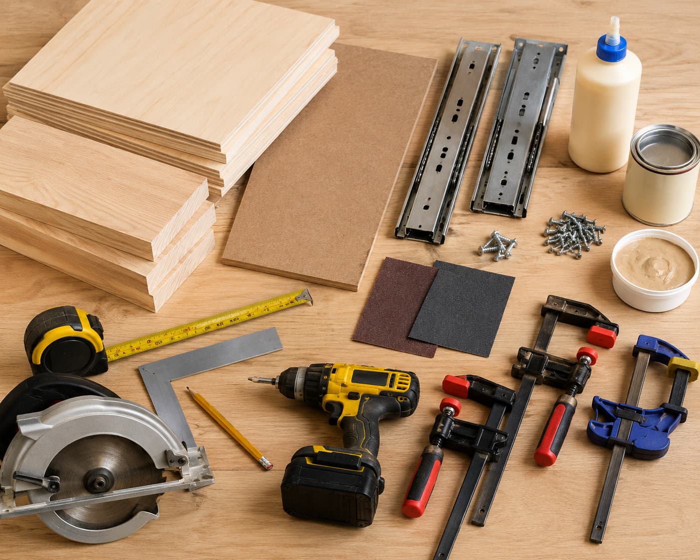 Tools & Materials You'll Need for drawers