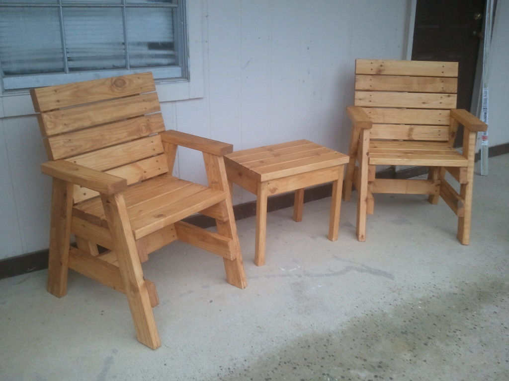 Wide Armrest Outdoor Chair
