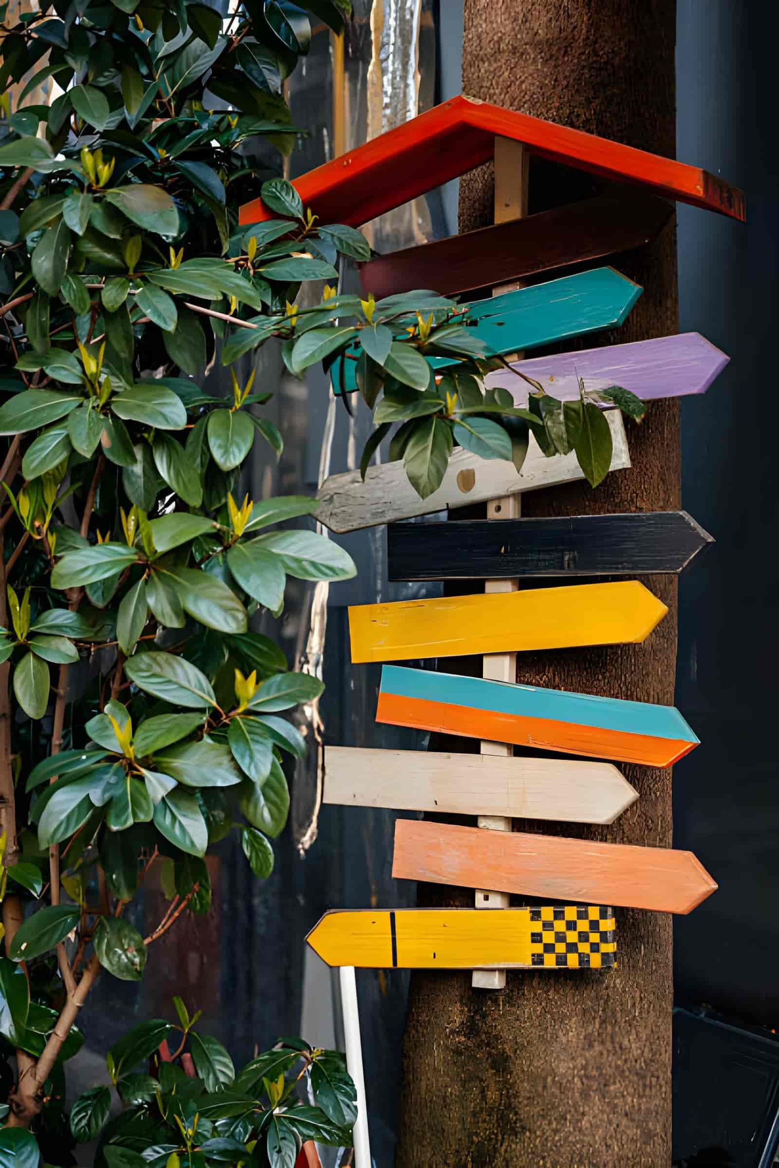 Wooden Garden Markers - Stakes