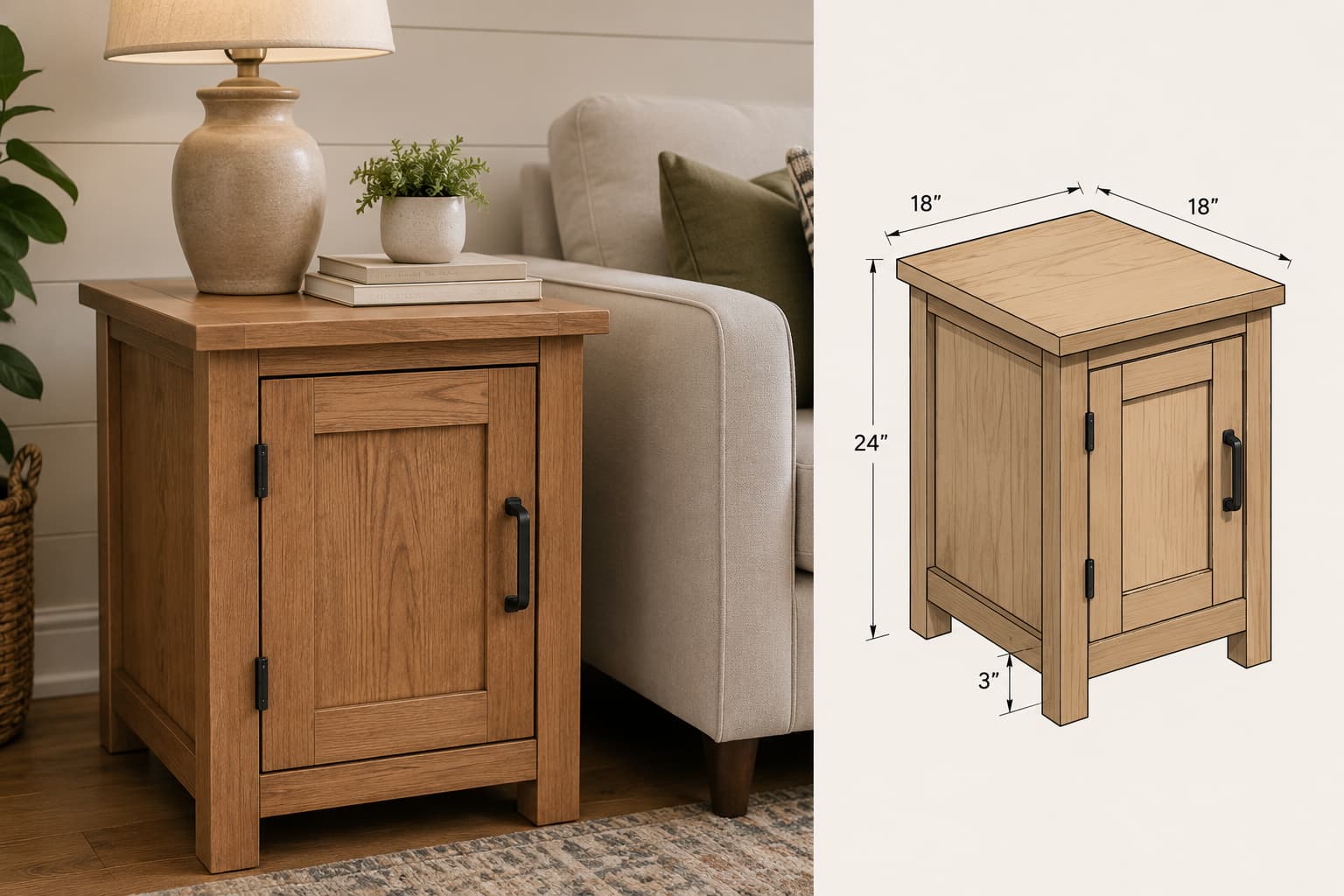 end table illustration