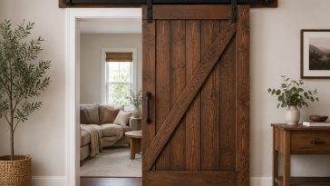 sliding barn door