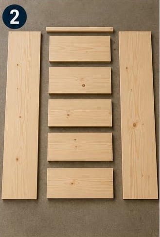 step by step instructions to build a bookshelf