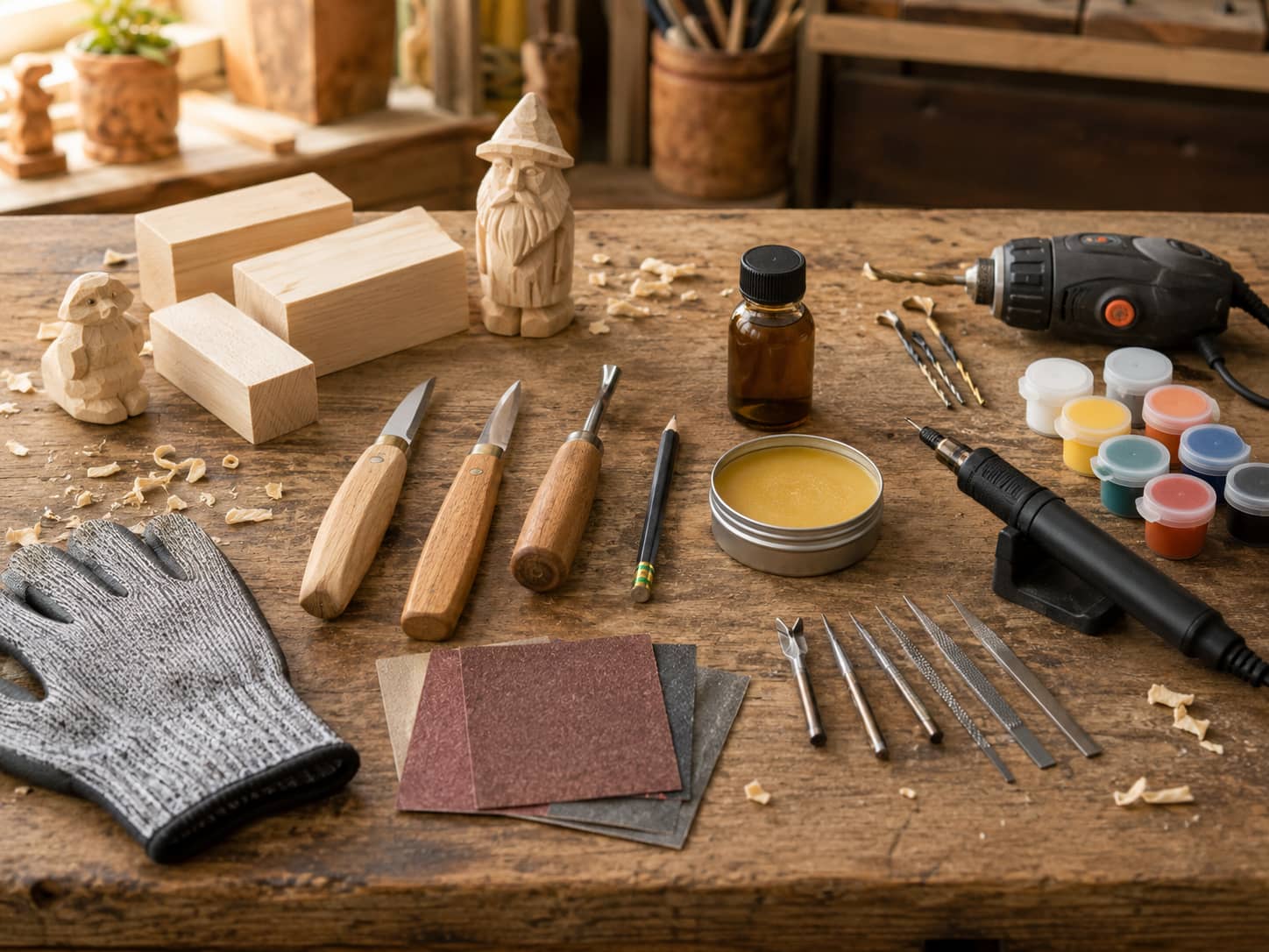 tools for small wood carving