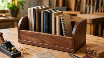 Wooden Book Holder