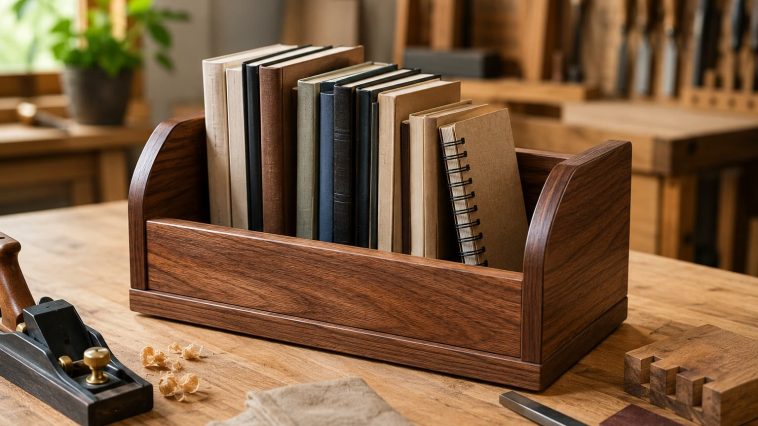 Wooden Book Holder