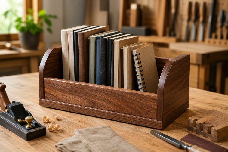 Wooden Book Holder
