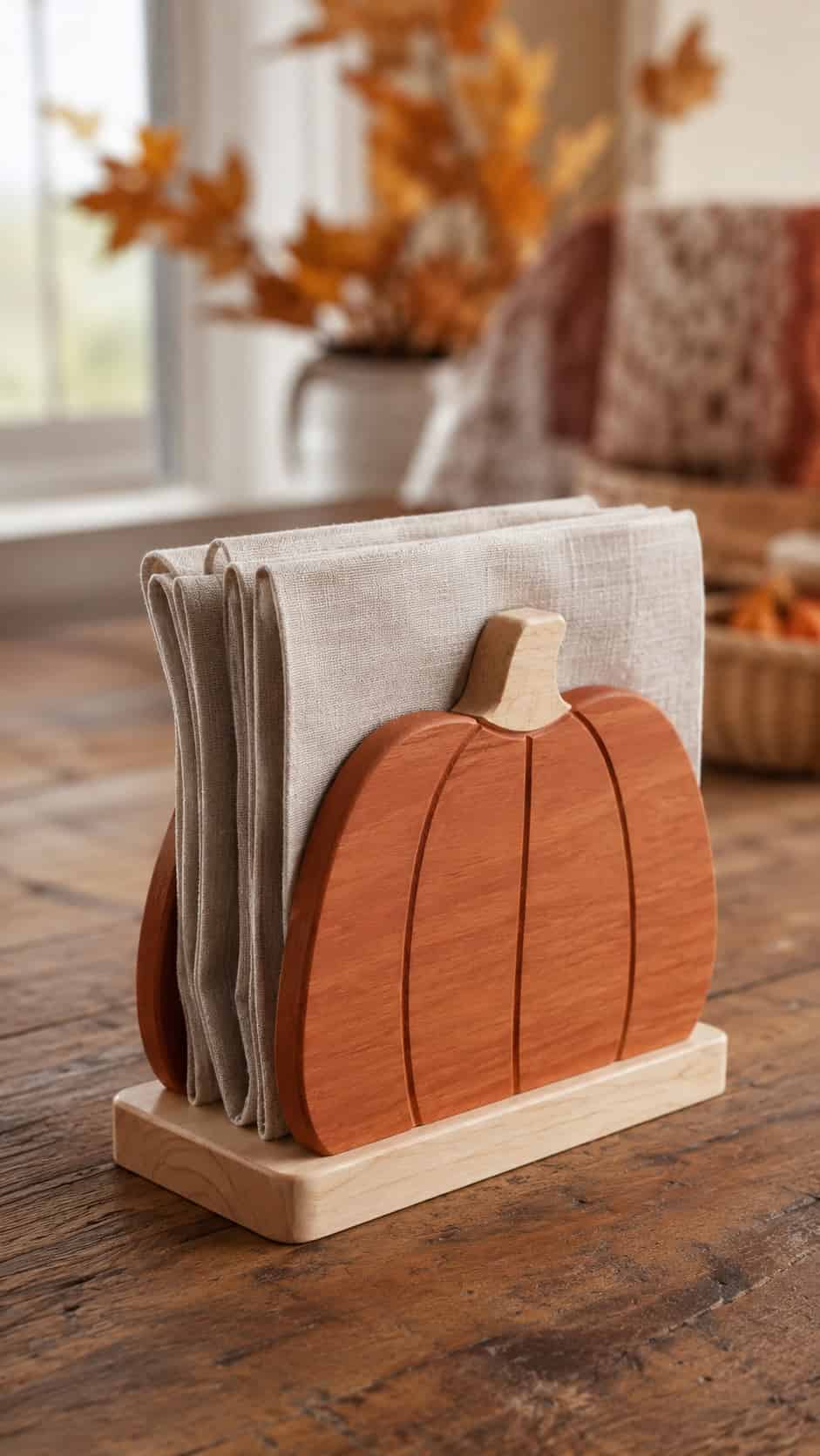 Pumpkin Napkin Holder
