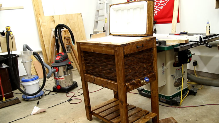 2x4 Cooler Stand