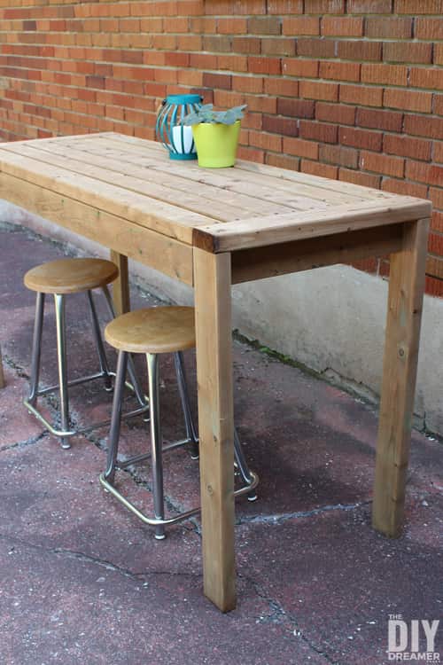 2x4 Outdoor Bar