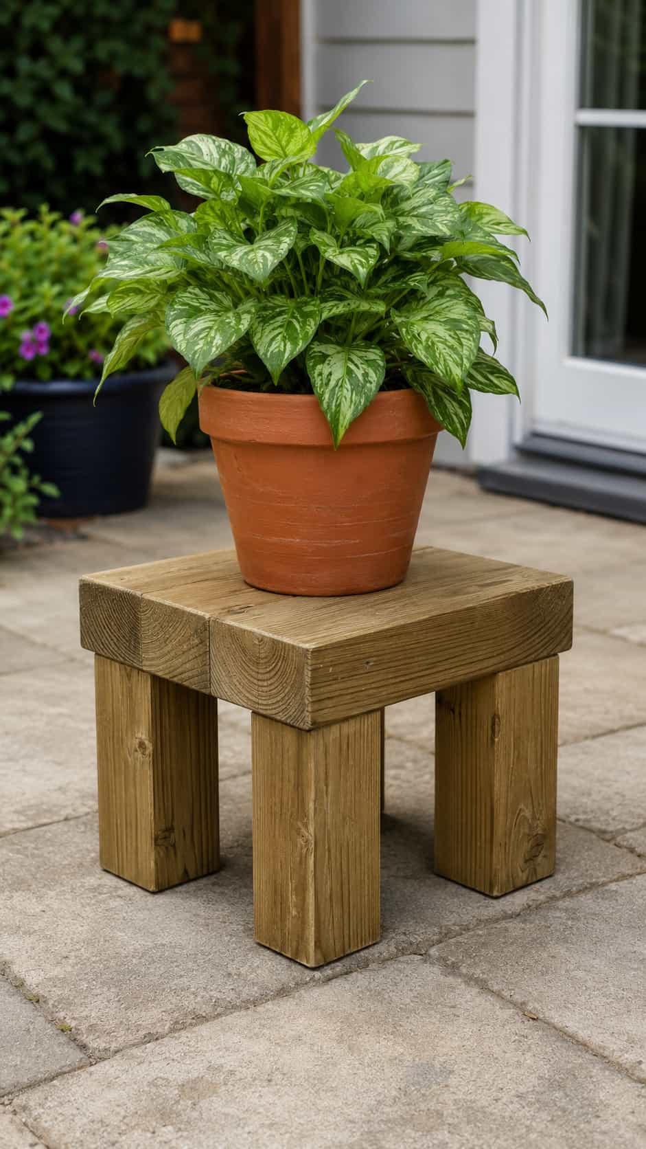 4x4 Patio Plant Stand