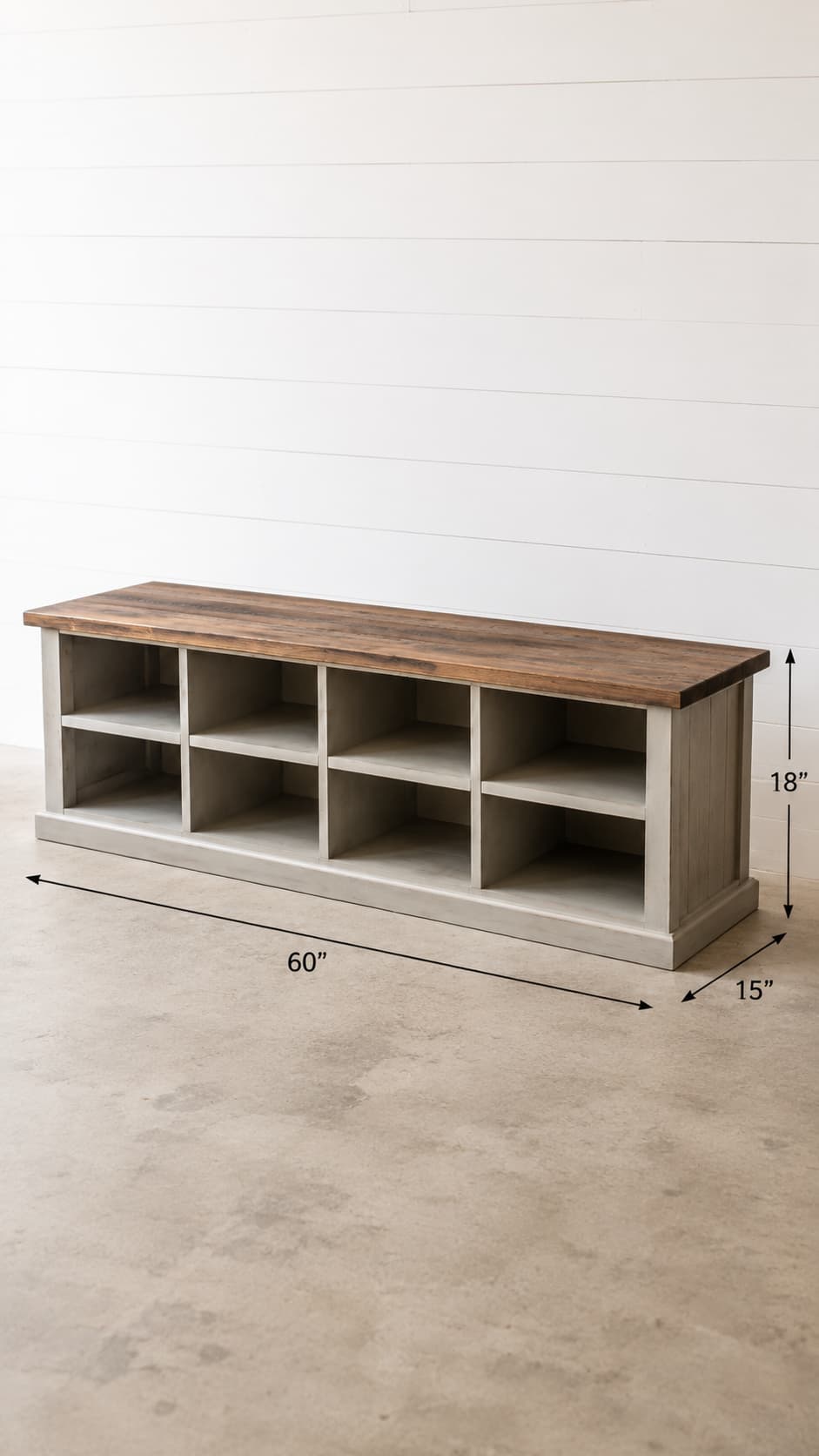 Best Size for a DIY Mudroom Bench