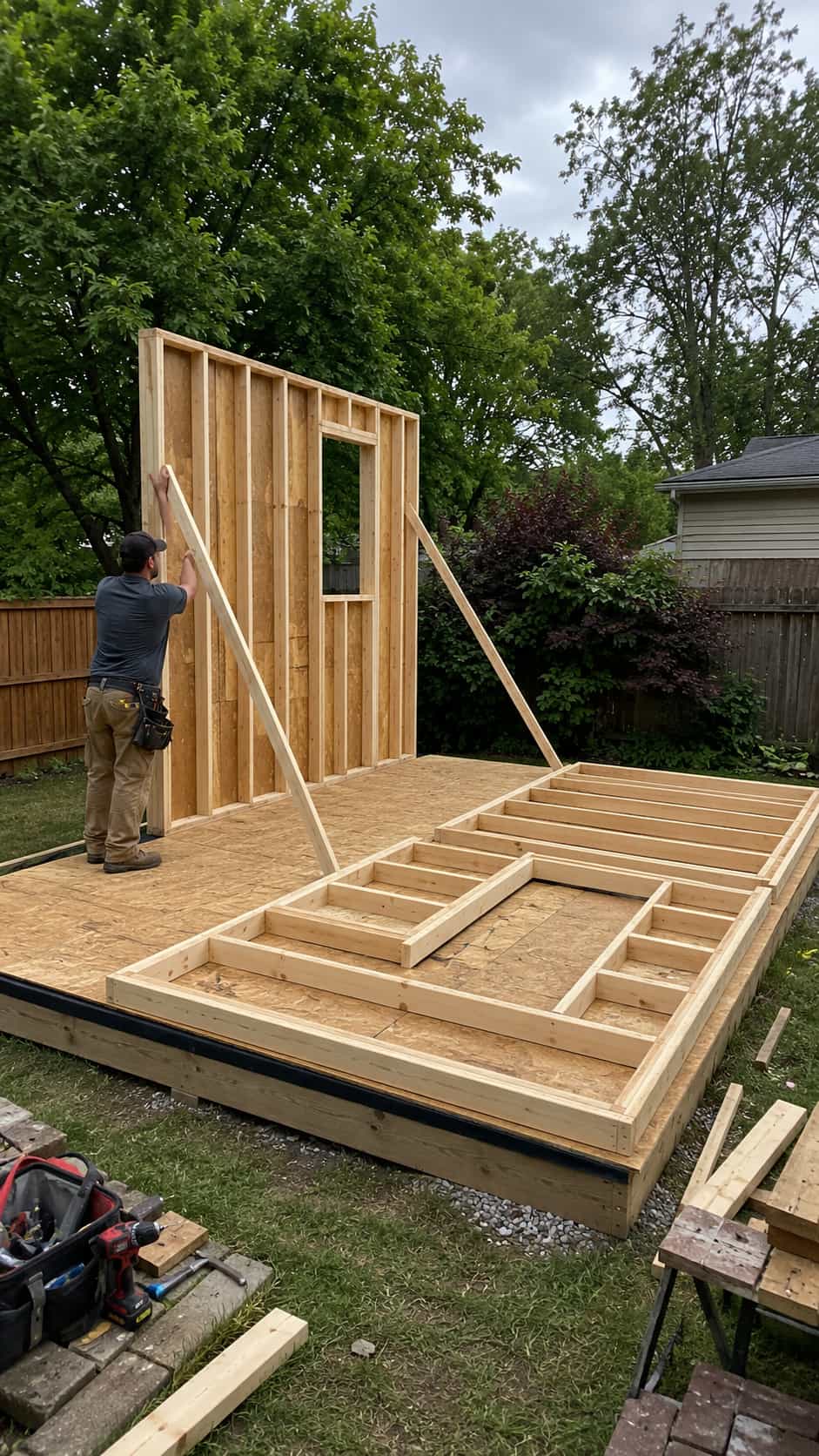 Build the Wall Frames