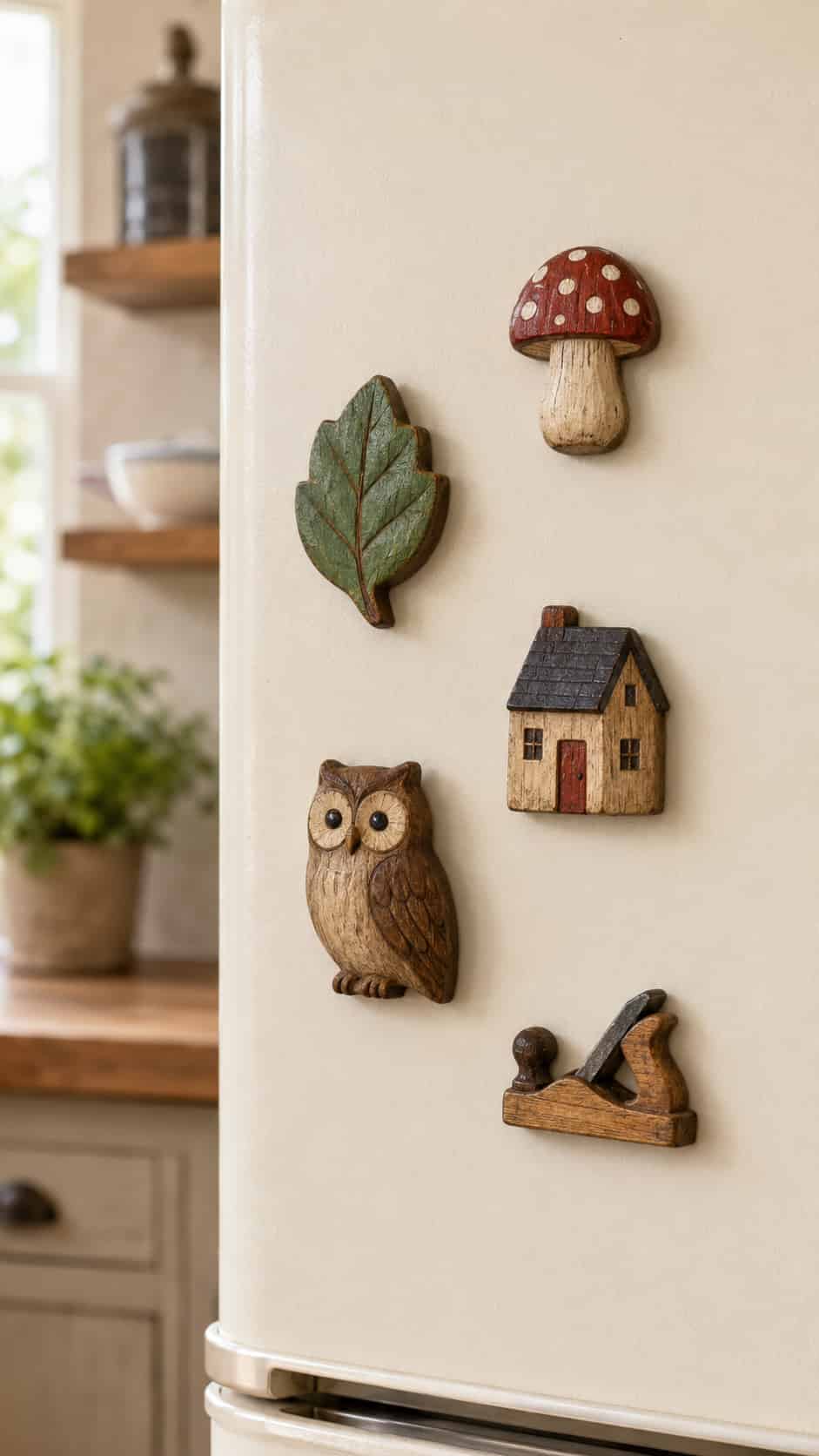 Carved Refrigerator Magnets