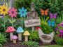 DIY Wood Yard Art Ideas