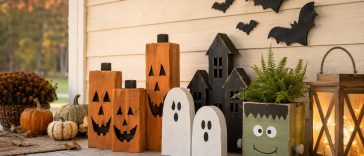 Easy Halloween Wood Projects