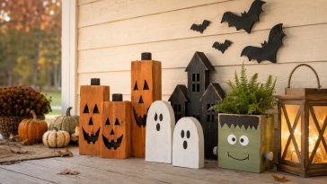 Easy Halloween Wood Projects