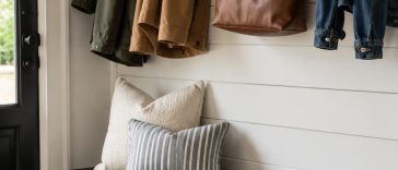 mudroom bench with shoe storage