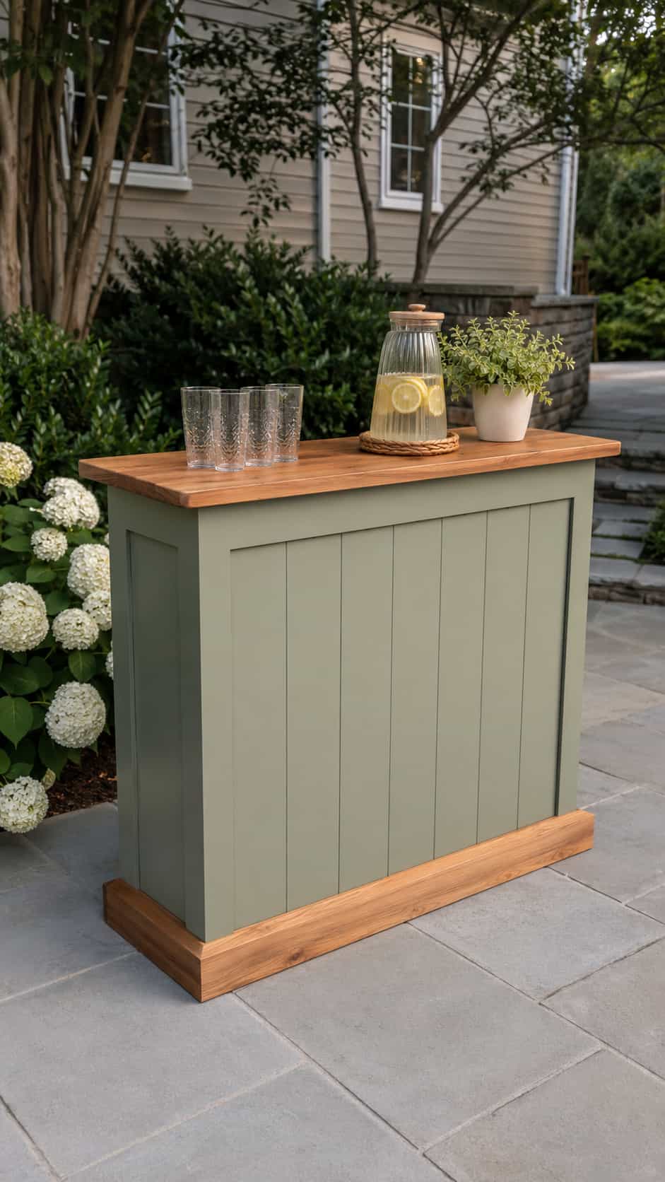 Freestanding Privacy Bar