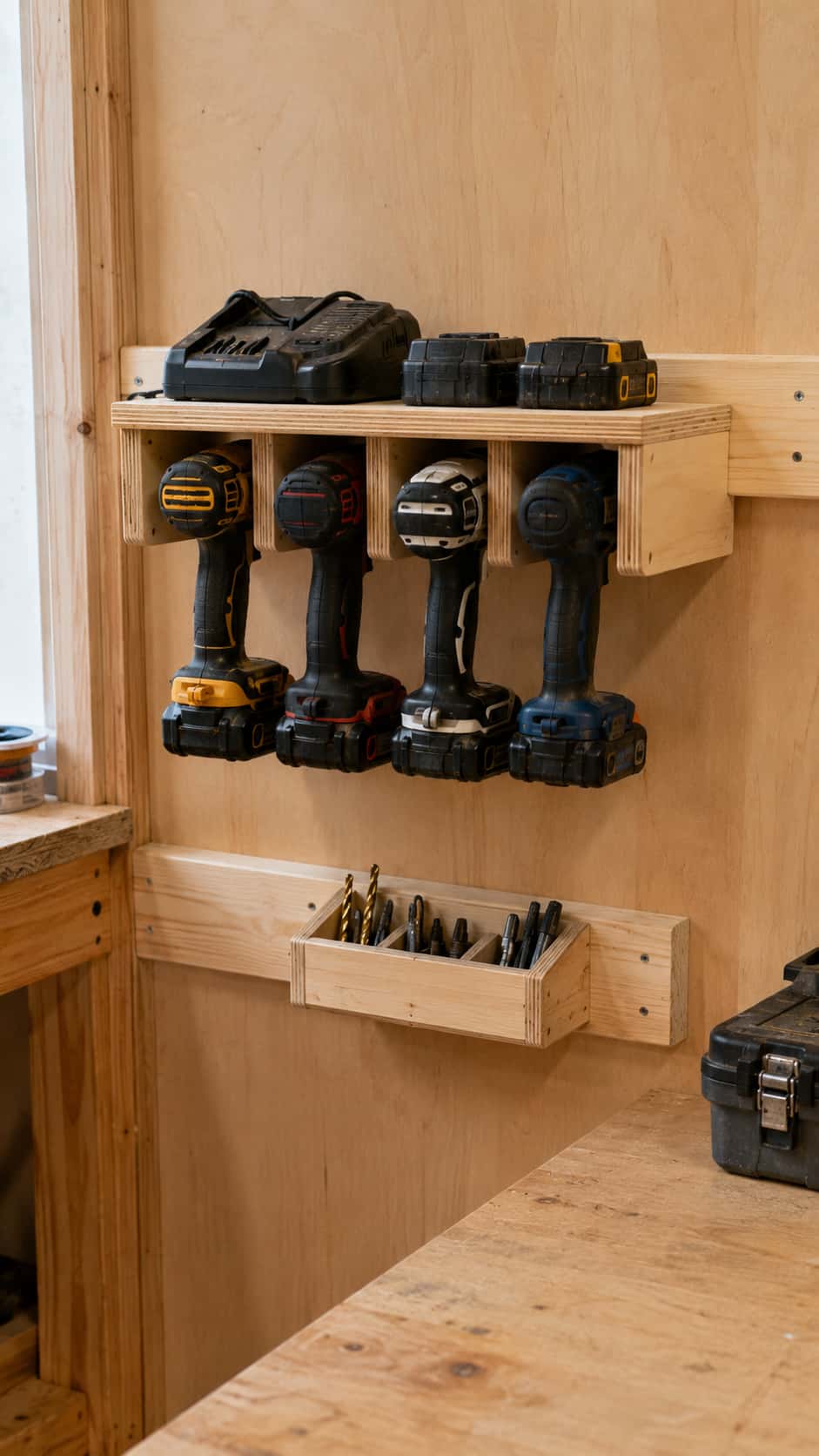 French Cleat Drill Holder