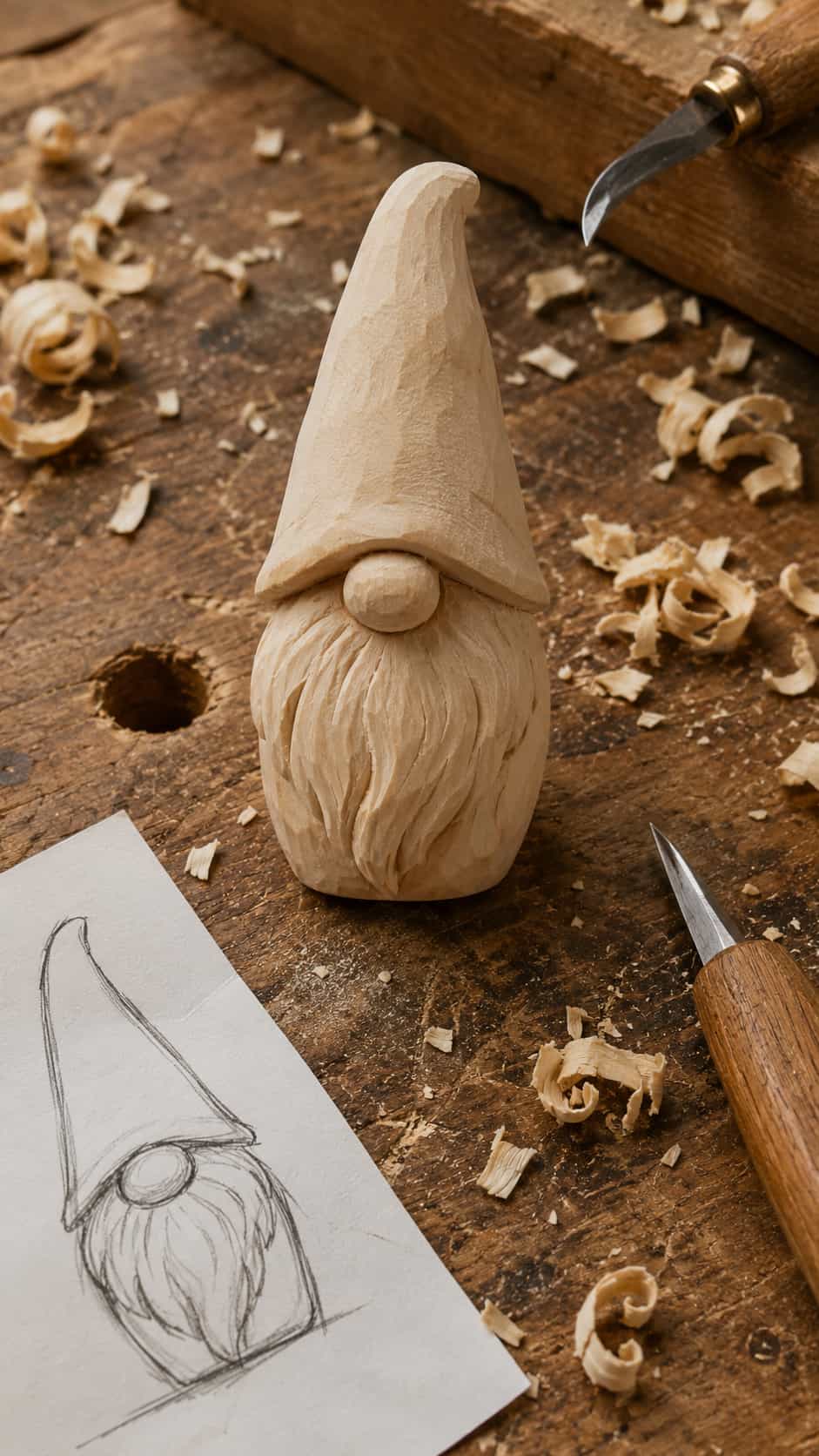 Gnome Face Pattern