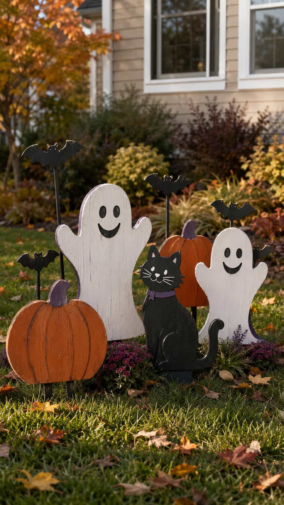 Halloween Yard Silhouettes