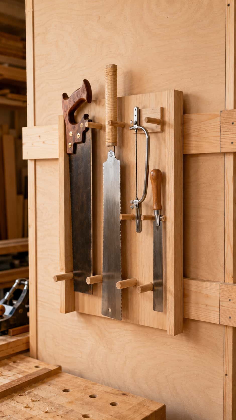 Hand Saw Holder