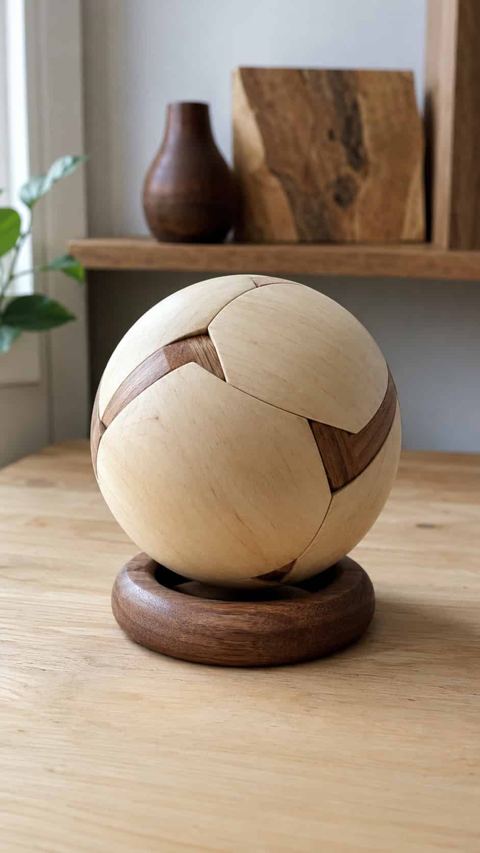 Interlocking Wooden Sphere