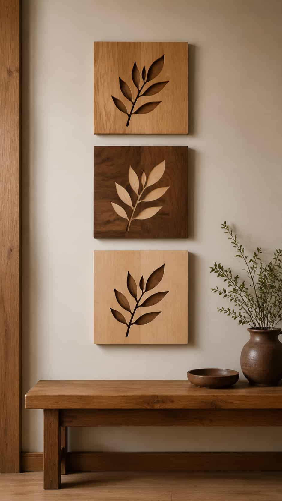 Leaf Art Tiles