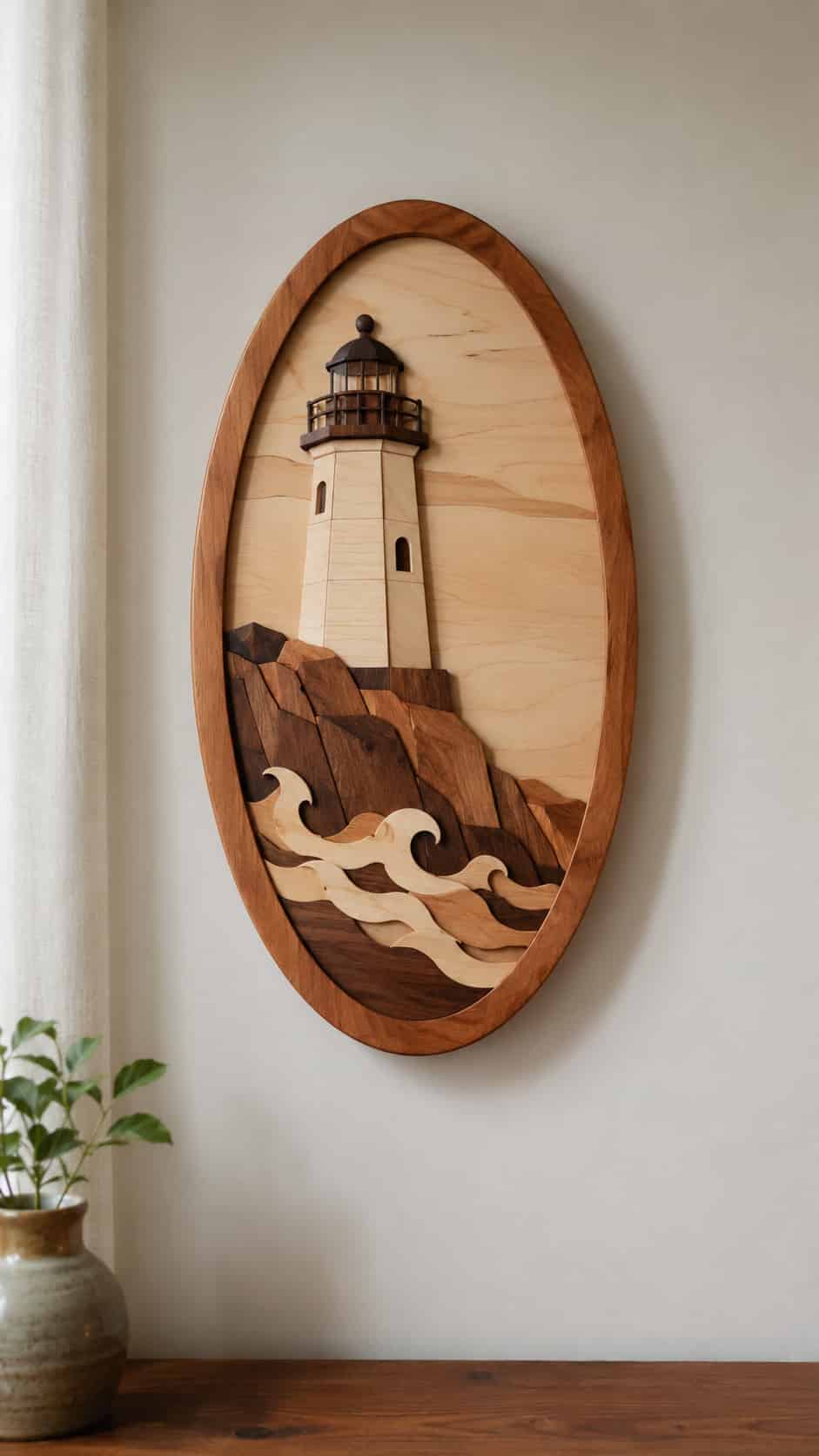Lighthouse Plaque