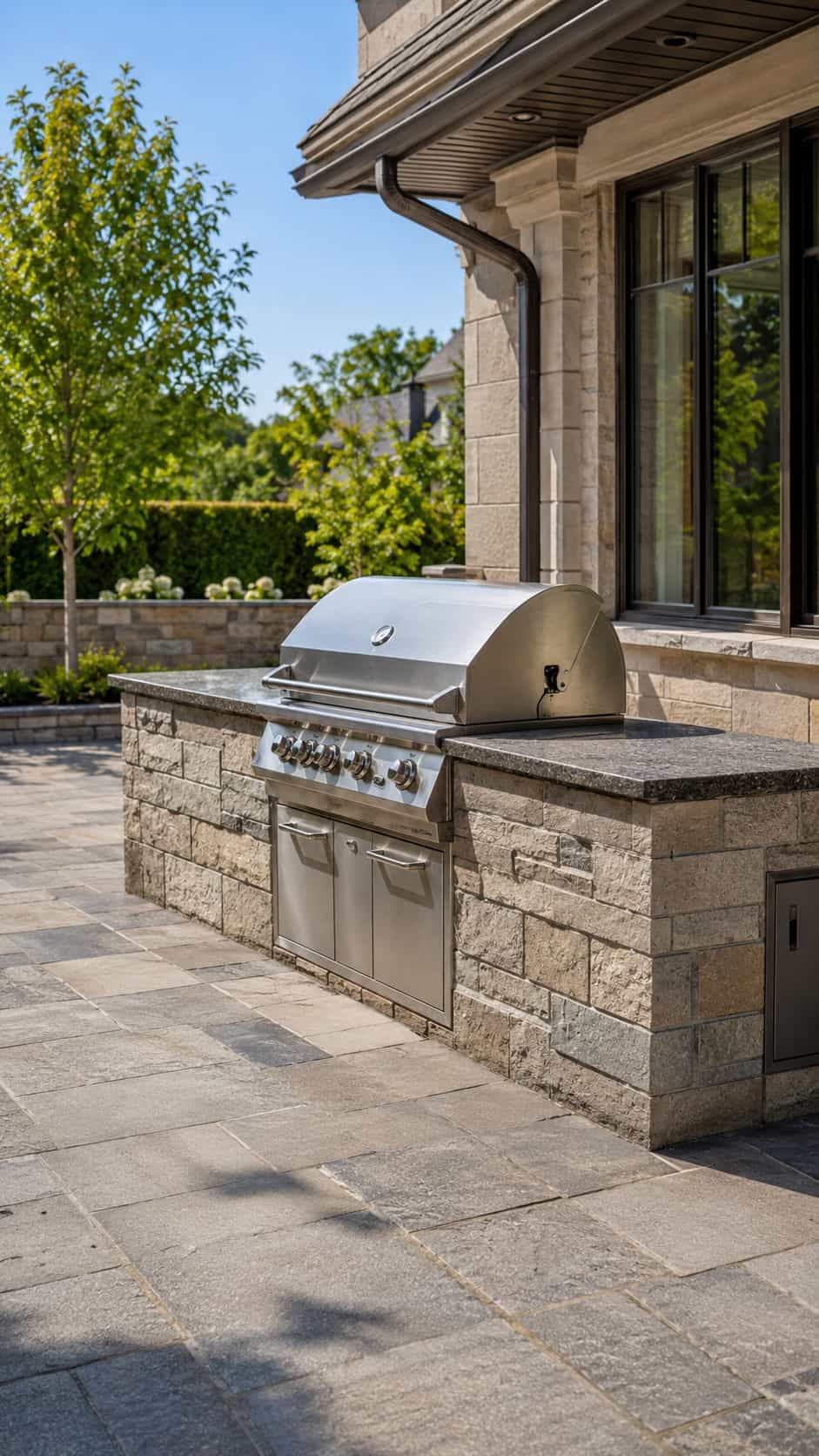 Masonry Grill Station