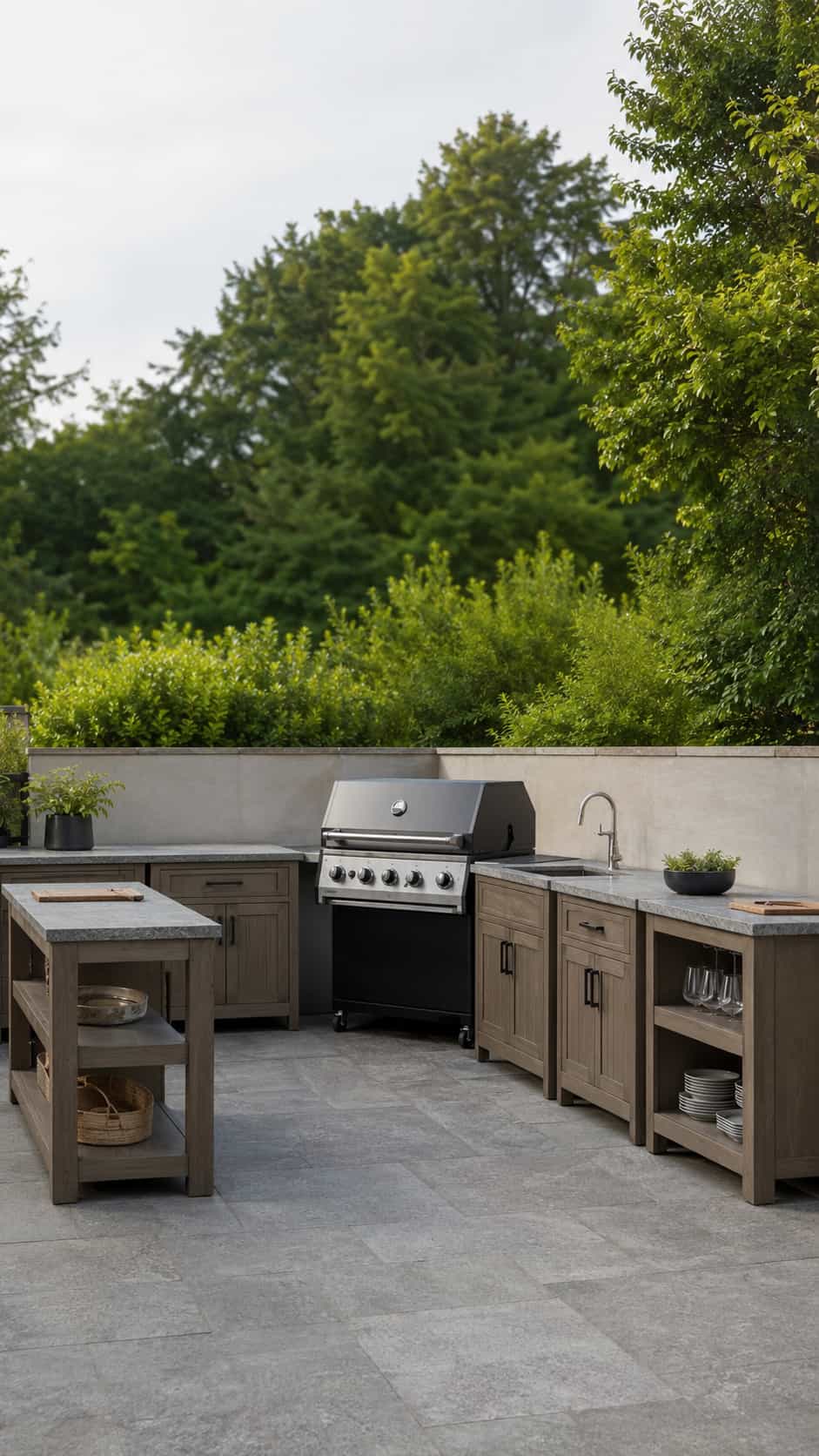 Modular Outdoor Kitchen Station