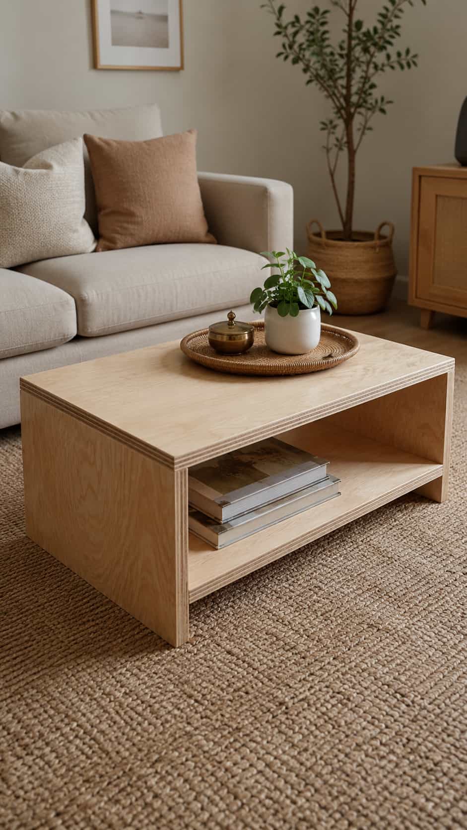Plywood Coffee Table