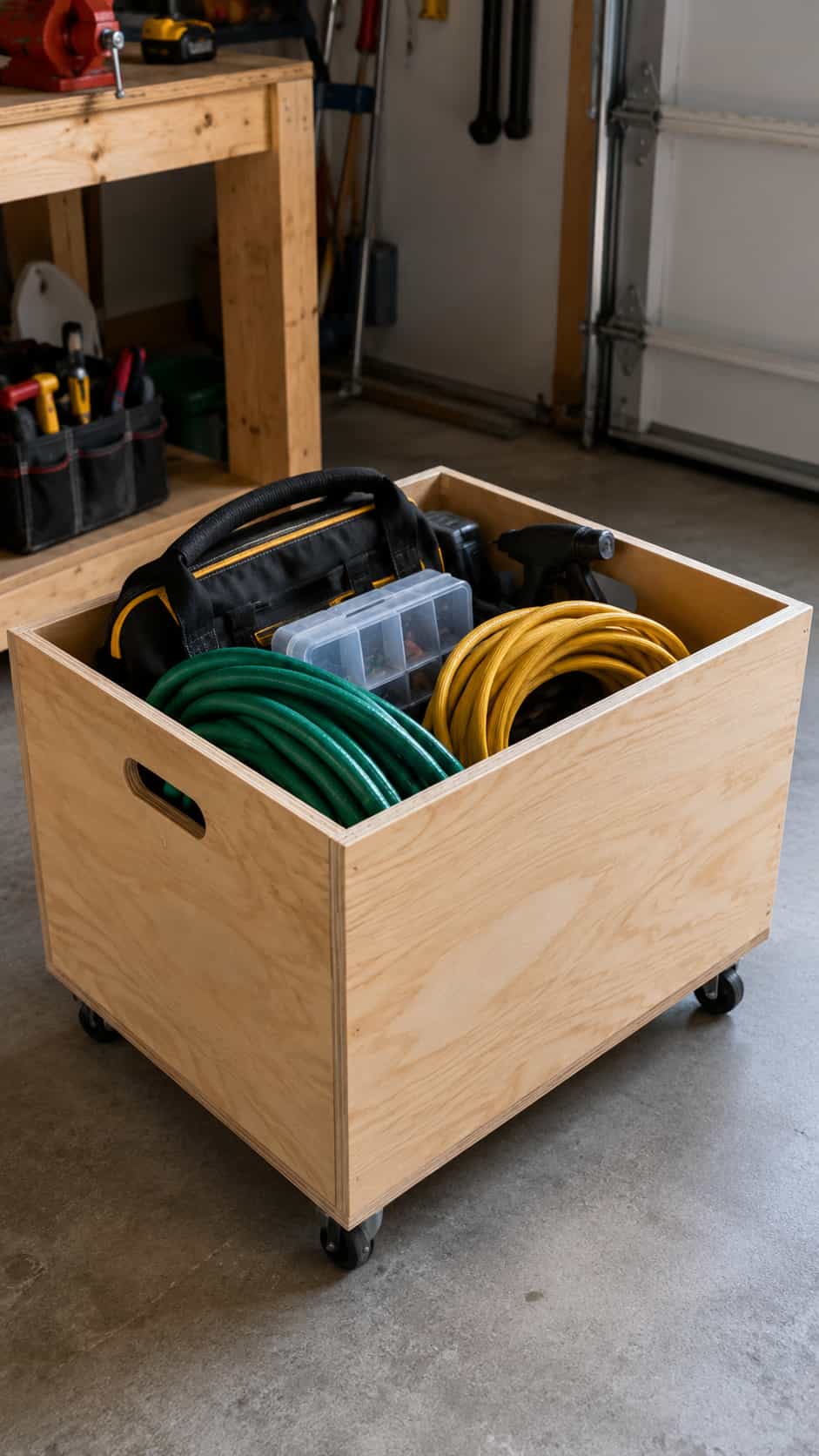 Plywood Storage Box