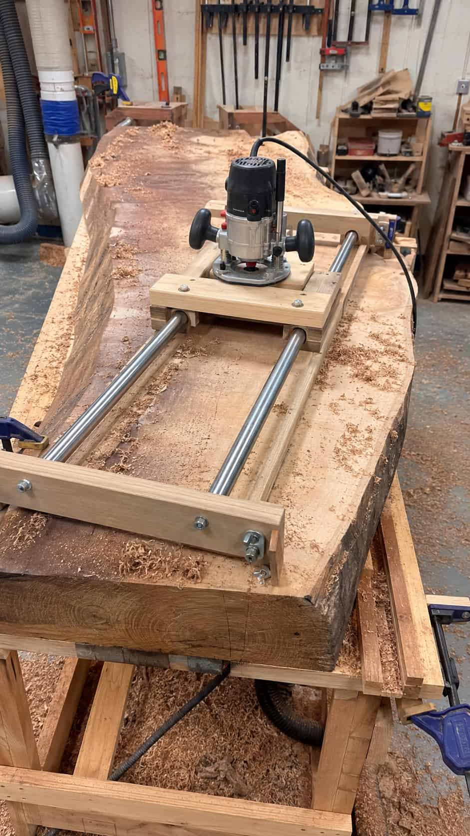 Router Flattening Sled