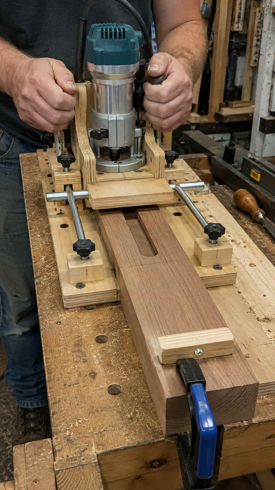 Router Mortising Jig