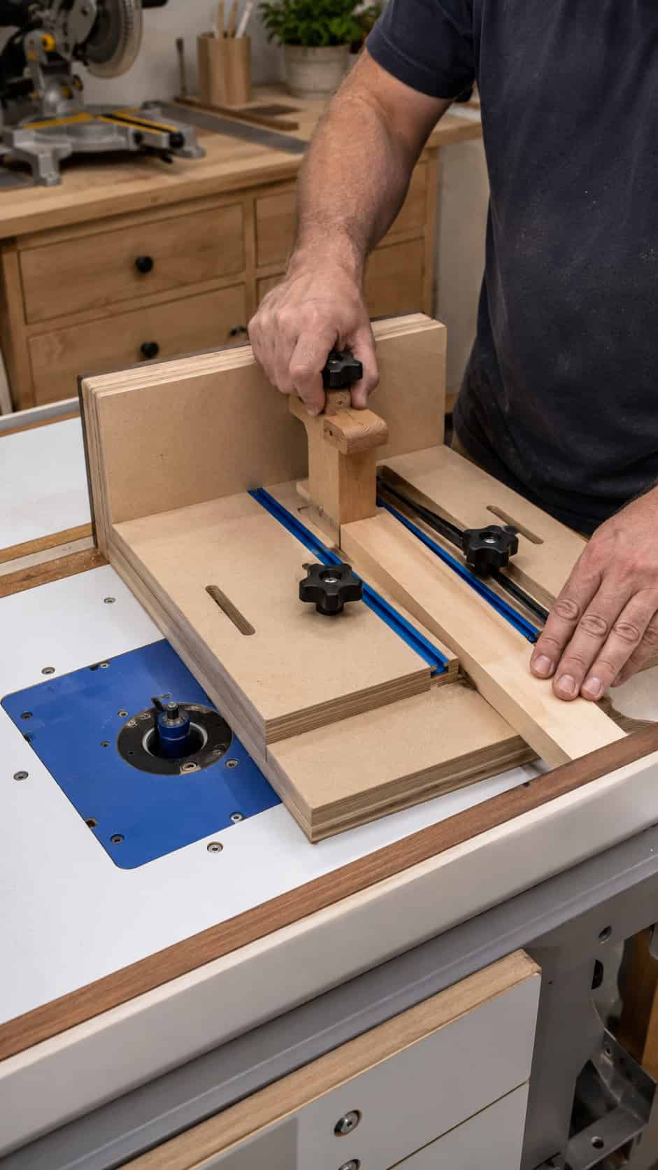 Router-Table Coping Sled
