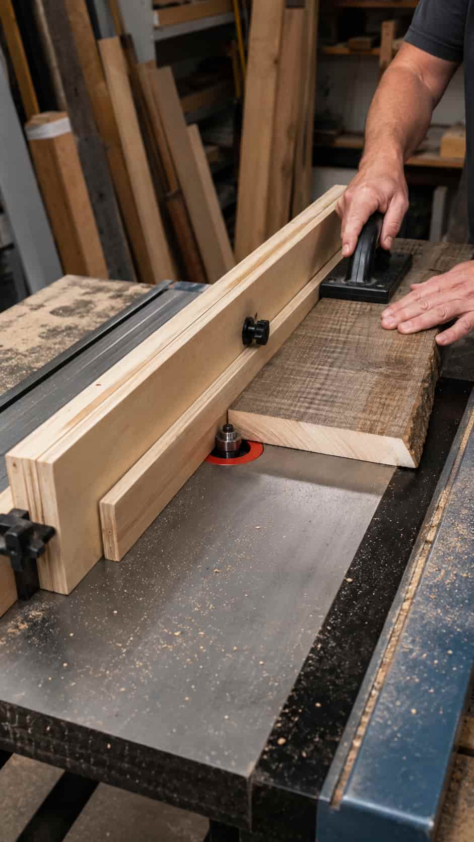 Router-Table Edge-Jointing Jig