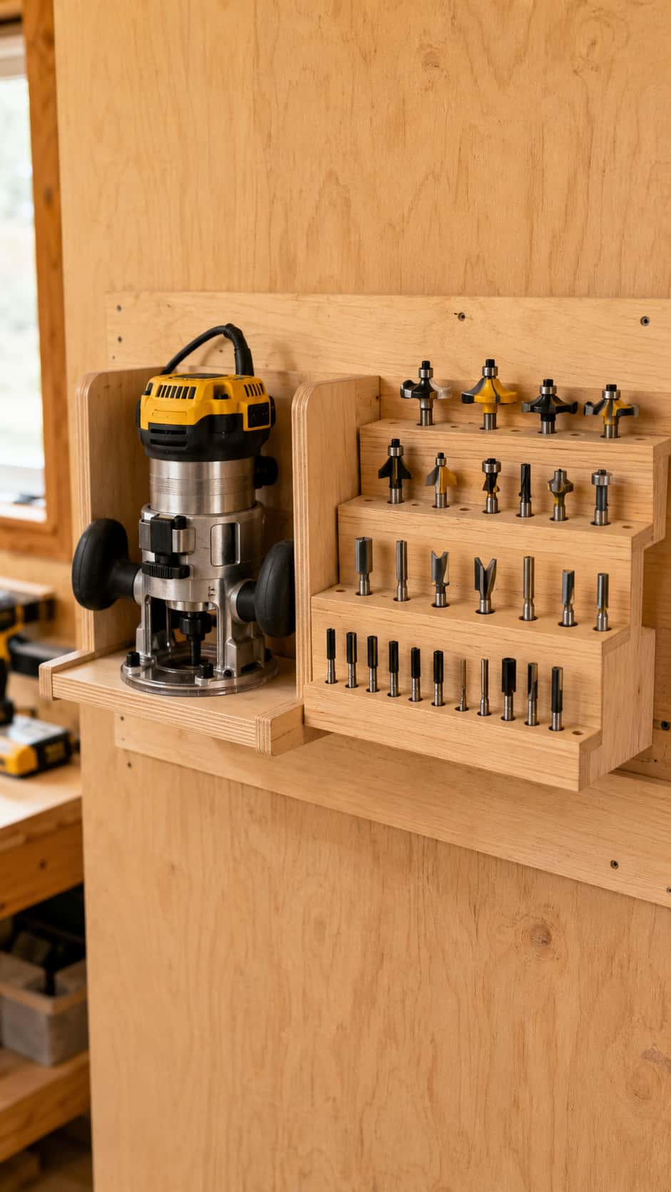 Router and Router Bit Holder