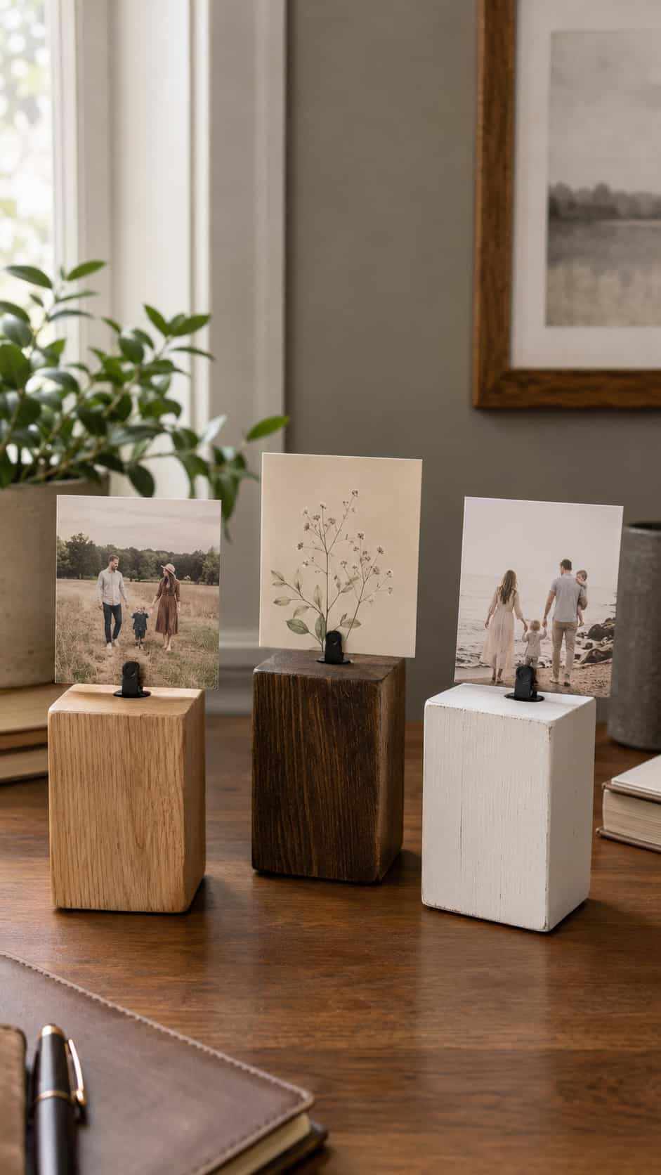 Rustic Photo Holders