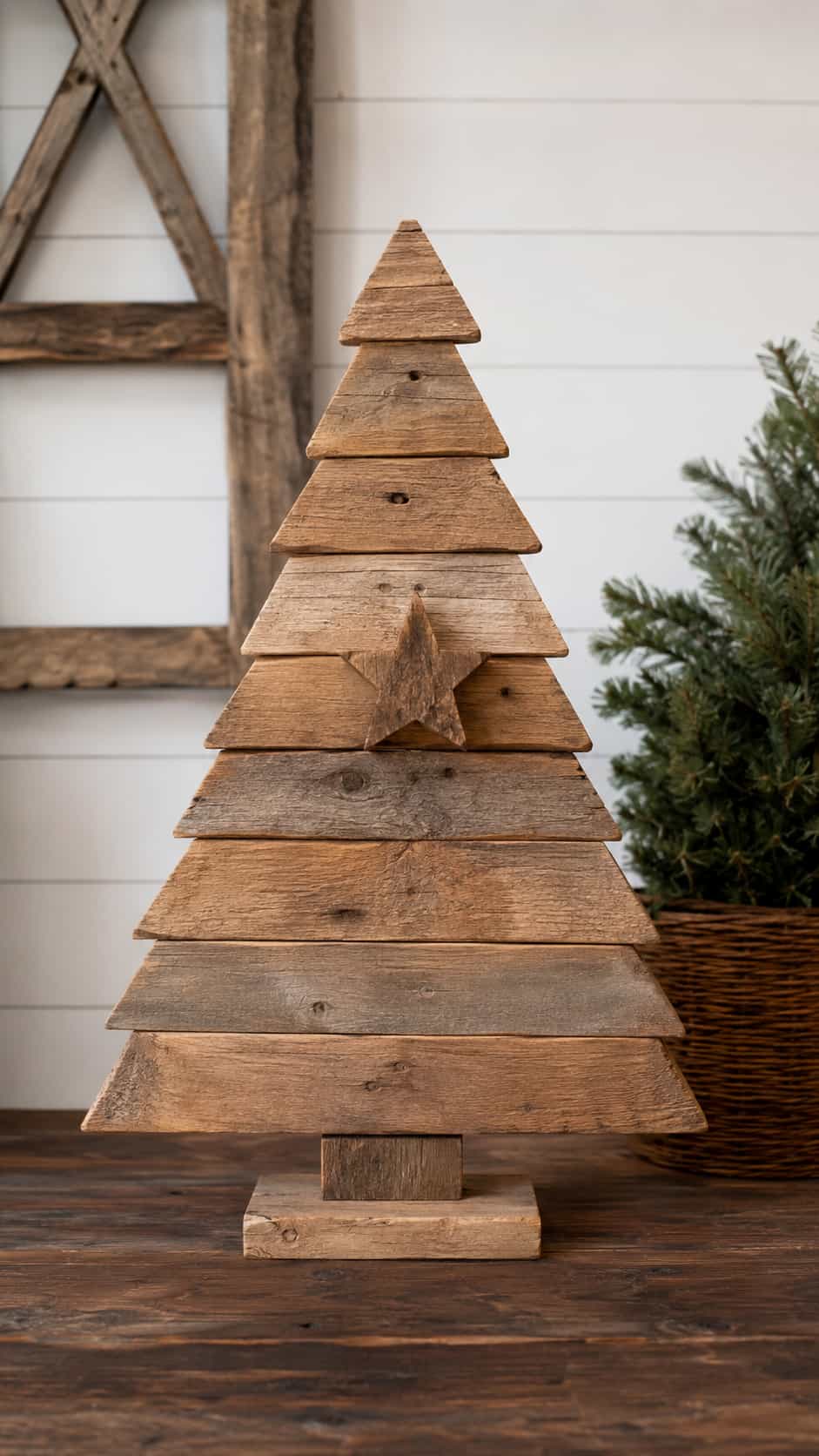 Rustic Plank Tree