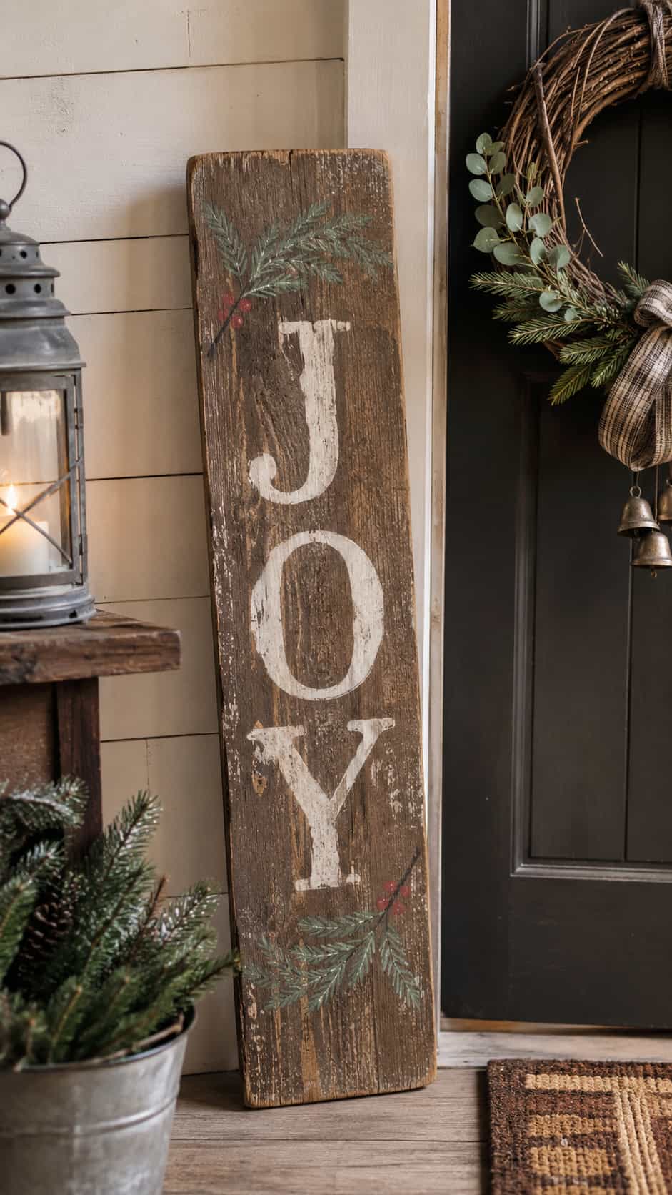 Rustic Wooden Christmas Signs
