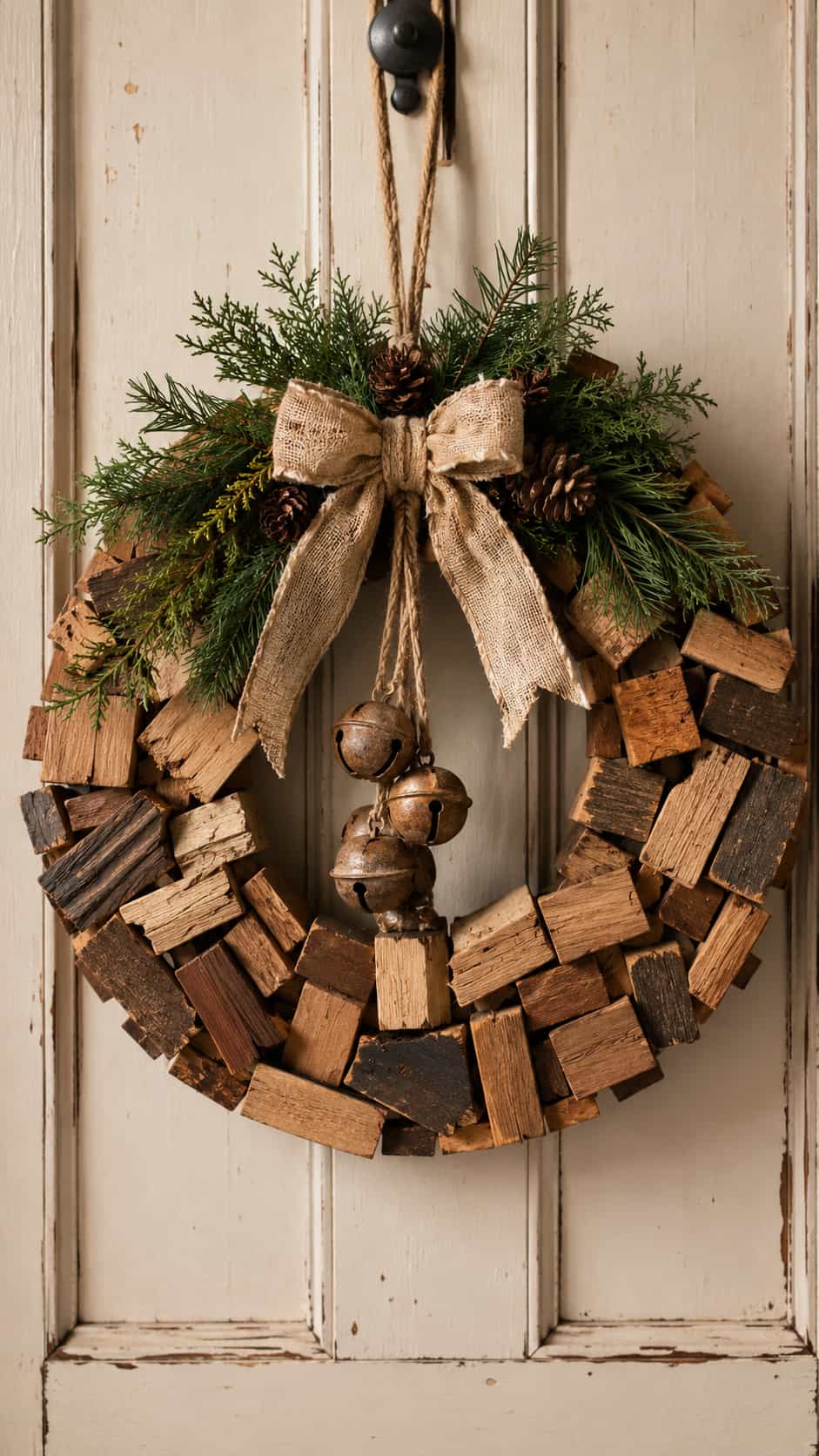 Rustic Wooden Wreath